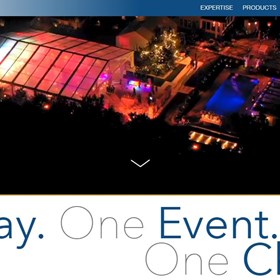 Redesigned Website: philadelphia tent rentals